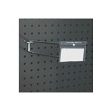 Rafburada ® 100 Adet Etiketli Delikli Panel Kancası.aksesuar Kancası 20 Cm-3.00 Cm
