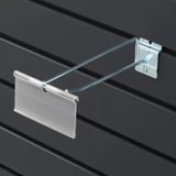 Rafburada ® 100 Adet Etiketli Kanal Pano Kancası.aksesuar Kancası 15 Cm