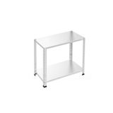 Rafburada 2 Katlı Galvaniz Çelik Raf - Depo, Arşiv, Kiler, Dosya, Market Rafı - 43x93 cm-100 cm-1.00 mm