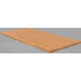 RafBurada 20x30 Cm Bambu Ahşap Raf - Suntalam Tekli Raf