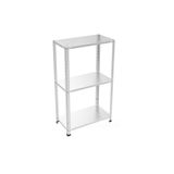 Rafburada® 3 Katlı Galvaniz Çelik Raf. Depo, Arşiv, Dosya Rafı 43x93 0.70 mm 200 cm