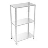 Rafburada® 3 Katlı Galvaniz Çelik Raf. Depo, Arşiv, Dosya Rafı 59x93 1.00 mm 200 cm