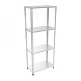 Rafburada® 4 Katlı Galvaniz Çelik Raf. Depo, Arşiv, Dosya Rafı 31x60 1.50 mm 250 cm