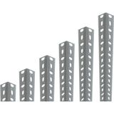 Rafburada 5 Katlı 5'li Bitişik Galvaniz Çelik Raf.depo,kiler,arşiv,dosya Rafı - 31 x 375 x 200 cm - Gri - 0,70 mm