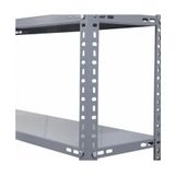 Rafburada 7 Katlı 3'lü Bitişik Galvaniz Çelik Raf.depo,dosya Raf 43x75-1.00 Mm-200cm