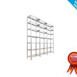 Rafburada 7 Katlı 3'lü Bitişik Galvaniz Çelik Raf.depo,dosya Raf 59x93-1.00 Mm-250cm