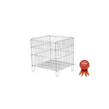 RafBurada Katlanır Havuz Sepet - Krom Ve Galvaniz Kaplı Havuz Sepet 53x53 Cm