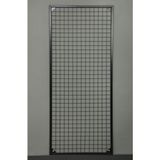 RafBurada Sık Telli Tel Raf - Tel Pano Stand, Duvar Askılığı 75x200 Cm