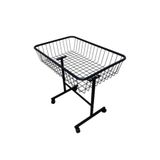 RafBurada Tekerlekli Havuz Sepet - Market, Mağaza, Vitrin, Promosyon Havuz Sepeti 60x110 cm
