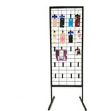 Rafburada Tel Pano Stand - Telli Aksesuar Çorap Standı, Tel Çorap Standı - 60x120 - Siyah