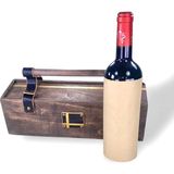 Raff House Vino 1 Ahşap Şarap Kutusu