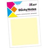 Raff Pastel Sarı Yapışkanlı Not Kağıdı ( 75 mm x 75 Mm) - Boyut - Post-it