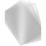 Raff Yapışkanlı Asetat (50 cm * 70 Cm) Tabaka ( 10 Adet ) - Şeffaf - Yapışkanlı Asetat Kağıdı - Boyut