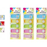 Raff Yapışkanlı Not Kağıdı 5 Renk ( 25 mm * 45 Mm) Bebek ( 3 Adet ) - Çok Renkli - Post-it - Boyut