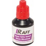 Raff Yazı Tahtası Kalem Mürekkebi -Kırmızı 30 cc - Miktar - Yazı Tahtası Mürekkebi