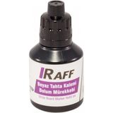 Raff Yazı Tahtası Kalem Mürekkebi -Siyah 30 cc - Miktar - Yazı Tahtası Mürekkebi