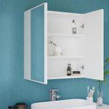 Rafineri 2 Kapaklı Aynalı Banyo Dolabı Mdf