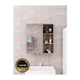 rafineritasarım DALİN TEK KAPAK AYNALI BANYO DOLABI RAFLI MDF