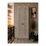rafineritasarım FLOWER DOLAP ÇOK AMAÇLI KOMBİ DOLABI BALKON DOLABI KİLER DOLABI