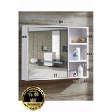 rafineritasarım MDF Banyo Dolabı Aynalı Üst Modülü