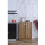 Rafineritasarim Rafineri Mokas Cok Amacli Dolap 2 Rafli Kapakli Mutfak Balkon Banyo