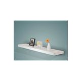 Rafkestir 90 x 15 Gizli Bağlantılı Duvar Rafı Mat Beyaz