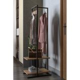 Raflı Elbise Askısı Minik Portmanto Metal