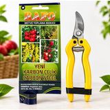 Rafo Karbon Çelik Meyve Toplama Makası Eğik Ağız - Yeşil