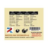 Rafsteel Plastik Şezlong RS869391PT217 - Q 19luk