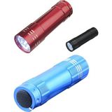 Raftan Topla 3 Adet 9 Ledli Metal Mini El Fener