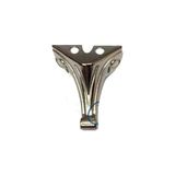 Raftan Topla Moda Ahşap, Mdf, Sunta Sandık Ayağı, Kutu Ayak 2,5 cm - Nikel