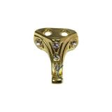 Raftan Topla Moda Taşlı Ahşap, Mdf, Sunta Sandık Ayağı, Kutu Ayak 2,5 cm - Sarı