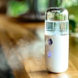 Raftan Topla Şarjlı Mini Yüz Nemlendirici Dezenfektan Cihazı Mist Sprayer