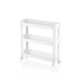 Rafty 3 Katli Tekerlekli Sepet Organizer Düzenleyici Raf Ünitesi 465X145x480mm (5047)