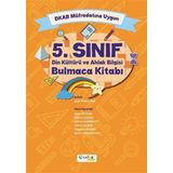 Rağbet Yayınları 5. Sınıf Din Kültürü ve Ahlak Bilgisi Bulmaca Kitabı