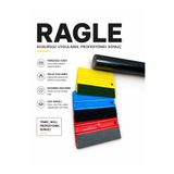 RAGLE Değiştirilebilir Keçe Uçlu Profesyonel Uygulama Raglesi 1 Adet