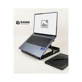 Ragno 5 Kademeli Ayarlanabilir Laptop Standı,Isınma Engelleyici,Macbook Notebook Uyumlu,Laptop Yükseltici,