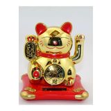 Rahan Maneki Neko Feng Shui Bereket Şans Mutluluk Çağıran Şans Kedisi Solar Panelli Hareketli Pati Feng Sh