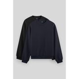 Rahat Form Basic O Yaka 2'li Paket Siyah-Lacivert Erkek Sweatshirt - 88053