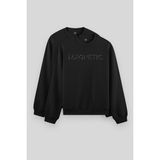 Rahat Form O Yaka 2li Paket Siyah Erkek Sweatshirt - 88020