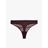 Rahat Kalıp Normal Bel Dantelli String Külot