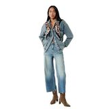 Rahat Kalıp Yüksek Bel Geniş Paça Jean Pantolon - Culotte Jeans