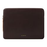 Rahat Suya Dayanıklı PU Deri Kılıf iPad Air 11 inç M3 2025, iPad Pro 11" M4 2024 ve Akıllı / Magic Klavye ile Uyumlu Kalemlik, Çikolata
