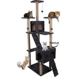Rahat ve Eğlenceli Kedi Tırmalama ve Oyun Evi Seti