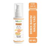 Rahatlatıcı Bebek Bakım ve Masaj Yağı Organik ve Doğal İçerik 50 ML