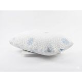 Rahatsan Cool Ortopedik Serin Yastık - 60 x 40 x 15 cm - Beyaz - Açık Mavi