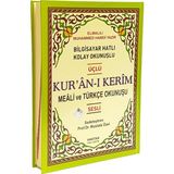 Rahle Boy Açık Yeşil Üçlü Kuranı Kerim