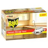 Raid Böcek Yemi 50 G - Hamam Böceklerine Karşı Etkili Pratik Çözüm 3'Li Ekonomik Paket