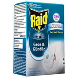 Raid Gece & Gündüz Sinek Savar Elektro Cihaz + Yedek