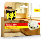 Raid Karınca Yemi 2 x 1.5 G Kokusuz,Pratik 3 Ay Boyunca etkili